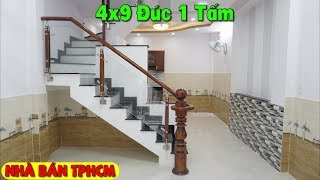 BÁN NHÀ TPHCM DT 4X9 ĐÚC 1 TẤM NHÀ ĐẸP 2 PHÒNG NGỦ 2 TOILET NỘI THẤT CAO CẤP [upl. by Palmira]