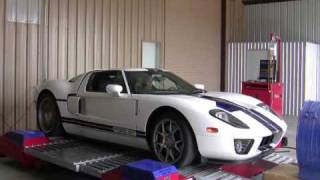 2005 Ford GT 700 Baseline Dyno Pull [upl. by Hanahsuar169]