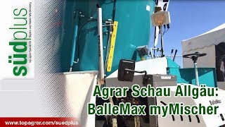 Agrar Schau Allgäu 2018 BalleMax Futtermischwagen myMischer [upl. by Enitnelav]