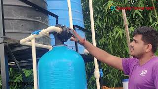 Water vessel plant installation in Nepal  water treatment  g home tech  water purification [upl. by Leidag94]