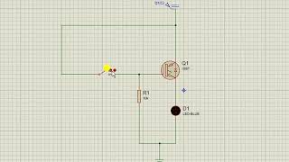 Switching an LED with IGBT transistor [upl. by Aduhey]