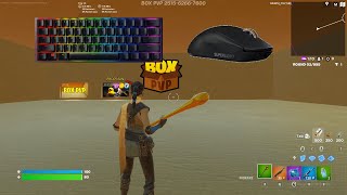 razer huntsman mini🤩keyboard sounds Fortnite 120 fps box pvp [upl. by Ennayelhsa64]