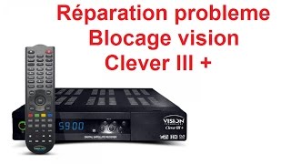 réparation probleme blocage vision clever 3 [upl. by Oletha]