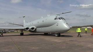 HD Video  Hawker Siddeley Nimrod MR2 XV226 delivery at Bruntingthorpe Airfield [upl. by Gale463]