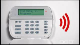 DSC Alexor Wireless Alarm Panel Overview [upl. by Ahsiyn]