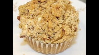 Making Carrot Pumpkin Cheesecake Muffins – Recipe [upl. by Naired438]