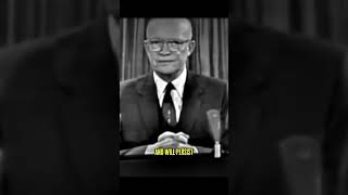 President Eisenhower’s Famous Warning About The Military Industrial Complex [upl. by Nnire]