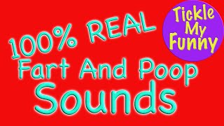 Fart And Poop Noises  Funny Sound Effects Compilation 100 REAL SOUNDS [upl. by Anegroeg]