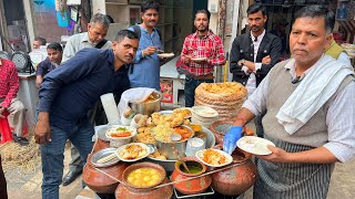 Old Delhi wale Gupta ji ki sabse famous Chaat aur Kanji Vada  7 मटको का अनोखा अजूबा [upl. by Erdnaet]