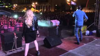 Akcent amp Lidia Buble  Kamelia live in Romania [upl. by Eleahcim]