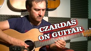 Vittorio Monti  Czardas on Acoustic Guitar [upl. by Hoeve]