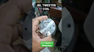 JBL TWEETER COIL amplifier JBL jblbass TWEETER HF HICE jblbox srx725 SPEAKER dj DJBOX [upl. by Winnie226]