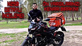 BAJAJ N250 PULSAR DETAYLI İNCELEME 4000 KM KULLANICI YORUMU ALINIR MI [upl. by Eeneg171]