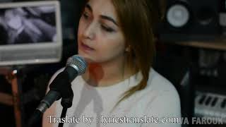 Arabic song with English subtitle Najwa Farouk  Mauju Galby  My heart is hurt [upl. by Marni386]