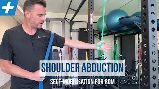 SelfMobilisation for Shoulder Abduction ROM  Tim Keeley  Physio REHAB [upl. by Annauqal352]