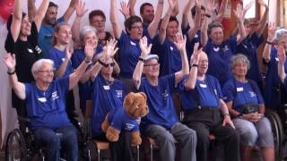 Premiers Jeux Olympiques des aînés à Bassecourt dans le Jura [upl. by Ertha716]