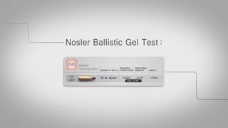 Nosler Varmageddon Bullet Gel Test [upl. by Leahcimnaes]