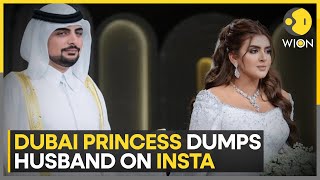 Dubai Princess Sheikha Mahra announces divorce from husband due to infidelity  World news  WION [upl. by Yelak]