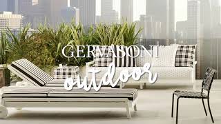 Discover the Gervasoni Outdoor Collection by Paola Navone  City [upl. by Riatsala]