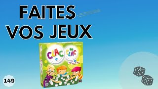 Présentation du jeu de société Clac clac [upl. by Naro126]