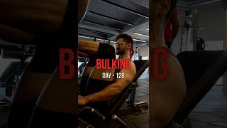 Next level Gains  Day 128 of Gaining🦍 youtubeshorts motivation [upl. by Dronski373]