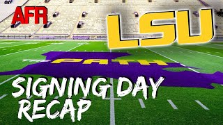 REACTION LSU Inks 24 Signing Class Brian Kelly Crushing It [upl. by Fuchs]