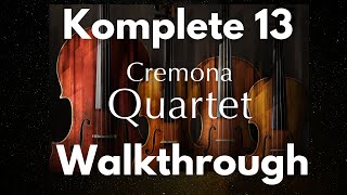 Native Instruments Komplete 13 Cremona Quartet Walkthrough [upl. by Harahs]