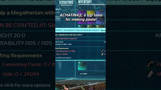 ACHATINAS  A MUST have tame for Cementing Achatina Paste arksurvivalascended gaming [upl. by Lacram]