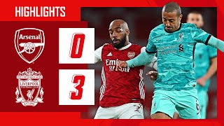 HIGHLIGHTS  Arsenal vs Liverpool 03  Premier League [upl. by Hsina]