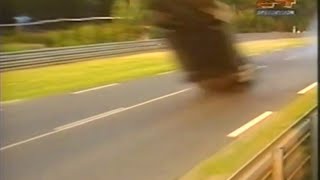 24h of Le Mans 1999 Huge crash Dumbreck SpeedVision [upl. by Oremoh613]