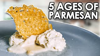 How Michelin Starred Chef Massimo Bottura makes 5 AGES OF PARMESAN [upl. by Ginny]