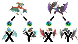 Mega Hawlucha X Y  Mega Noivern X Y [upl. by Bullivant]