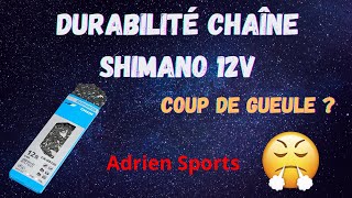 Durabilité Chaîne Shimano 12V [upl. by Marmion]