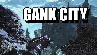 Gank City in Nutshell  Dark Souls 3My best build [upl. by Nellahs700]