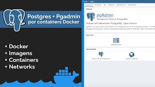 Postgres e PGAdmin diretamente pelo Docker [upl. by Forelli366]