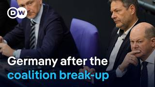 Whats next for Germany after the coalition collapse  DW News [upl. by Floro]