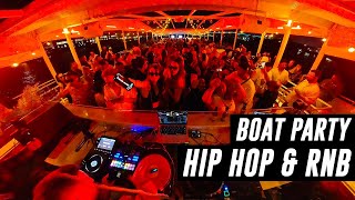 90s2000sNow Hip Hop amp RNB  Live DJ Mix On A Boat [upl. by Notlrak]