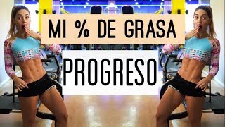 Mi PROGRESO Mi PORCENTAJE de GRASA Báscula y Dieta Reversa  Naty Arcila [upl. by Preston]