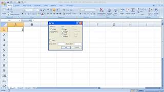 Excel Tips  Quickly Fill Series of Numbers in a Few Seconds Fill Command [upl. by Ysiad291]