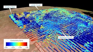 Airborne Electromagnetic data  mapping mineral and groundwater resources [upl. by Rotberg703]