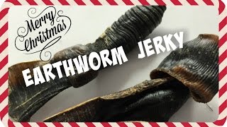 Day 5 Earthworm Jerky  5 Days of Bug Eating [upl. by Heck]