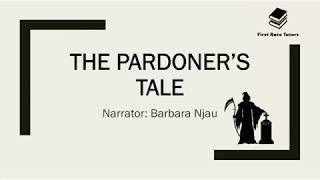 The Pardoners Tale by Geoffrey Chaucer summary themes amp characters  Narrator Barbara Njau [upl. by Meensat]