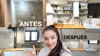 HOUSE TOUR COCINA IKEA diseño para poco espacio [upl. by Oidivo]