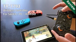 Review The DOBE Wireless Controller For Switch  PC  Android [upl. by Mariken]