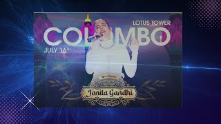 Jonita Gandhi Live in Colombo [upl. by Ahseka]