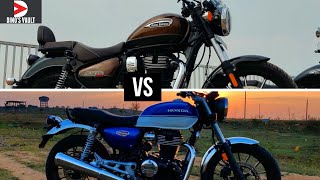 Meteor 350 vs CB350 Highness Which One Should You Buy Detailed Comparo Pros Cons [upl. by Etsyrk]