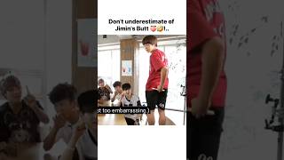 Jhope  His butt🍑is beautifullets break it 😬 jimin bts funny shorts [upl. by Antone724]