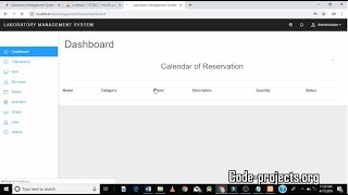 Laboratory Management System in PHP with Source Code Source Code amp Projects [upl. by Karlik]