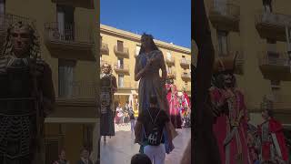 Gegants de Tarragona a Tortosa [upl. by Anaejer]