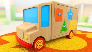 Learn Shapes  Cartoon for toddlers with Tino [upl. by Anim]